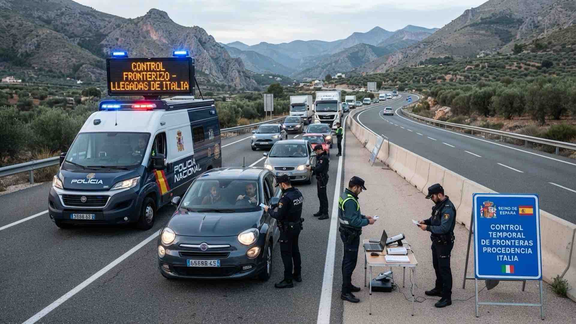 Spain begins temporary border checks for Italy arrivals