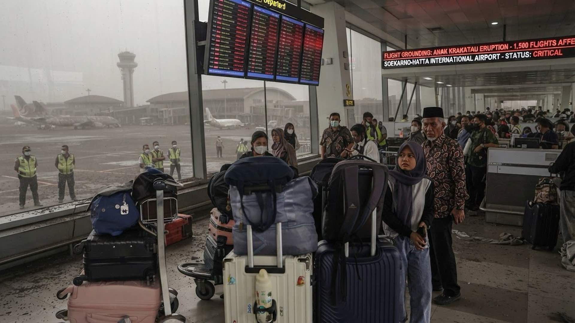 Anak Krakatau ash hits nearly 3,000 flights in Indonesia